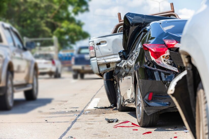 Light Vehicle Totally Crashed In An Accident