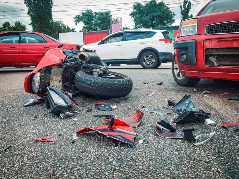 Motorcycle accident